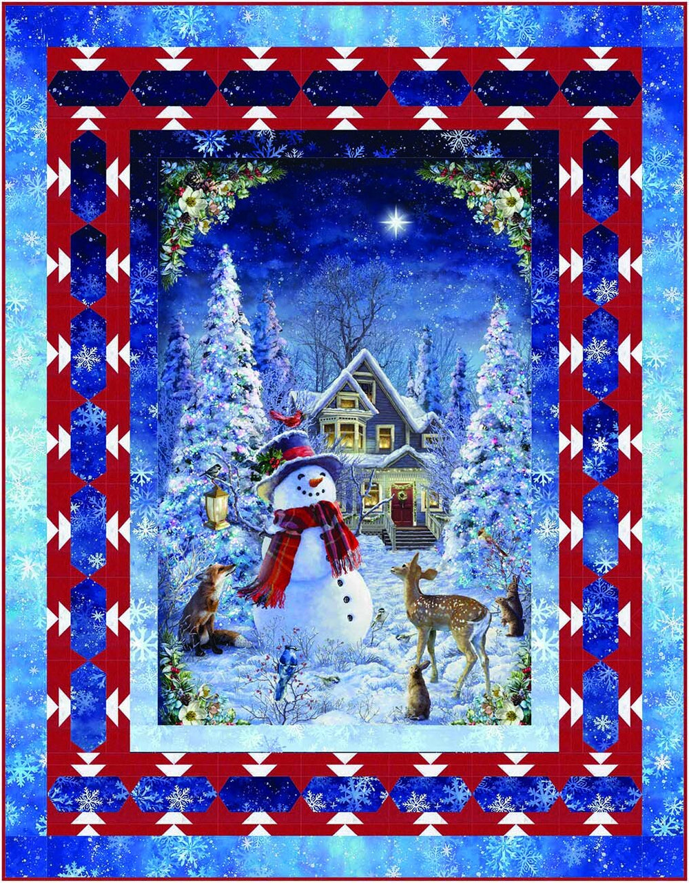 Snow Fun Quilt Pattern Joyful Snow Downloadable Pattern – Quilting Books Patterns and Notions