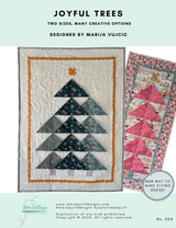 Joyful Treess Downloadable Pattern by Mara Quilt Designs