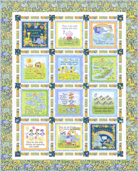 Jungle Read-Along Downloadable Pattern by Pine Tree Country Quilts