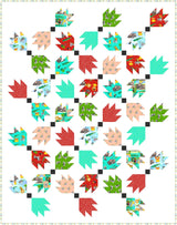 Tea Leaves Downloadable Pattern by Meadow Mist Designs