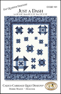 Just a Dash Quilt Pattern by Calico Carriage