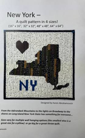 New York Quilt Pattern by Karen Abrahamovich