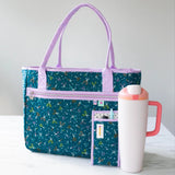Stitch and Stash Tote by Knot and Thread Designs
