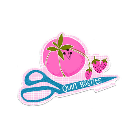 Quilt Besties Sticker Quilt Pattern by Kati Cupcake