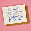 Feral Greeting Card Quilt Pattern by Kati Cupcake