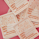 Back of the Love You Sew Much Cotton Labels by Kati Cupcake