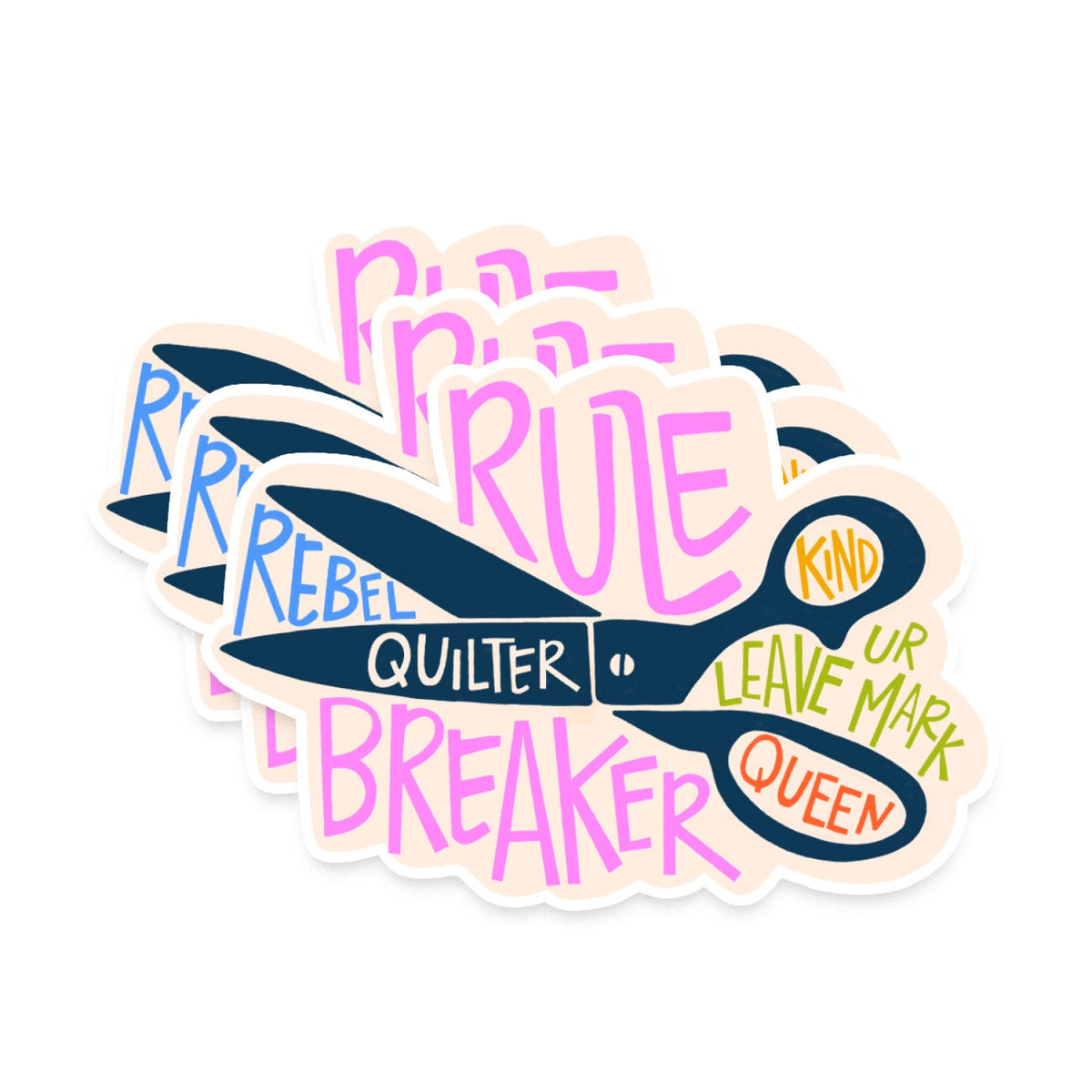 Sticker Pack - Rule Breaker - Kati Cupcake