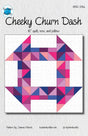 Cheeky Churn Dash Quilt Pattern by Kustom Kwilts