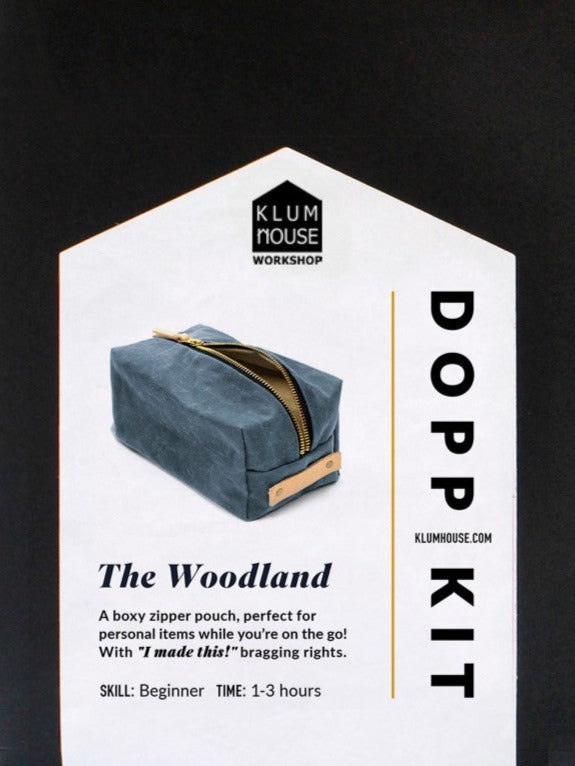 Woodland Dopp Pattern by Klum House