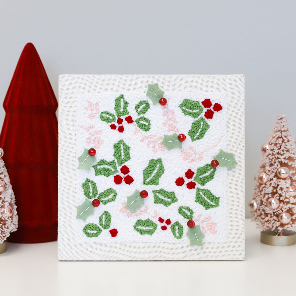 Happy Holly-Days Punch Needle Kit by Kimberbell