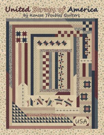 United Scraps of America Quilt Pattern by Kansas Troubles Quilters