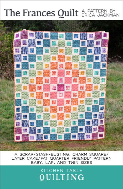 The Frances Quilt Pattern by Kitchen Table Quilting