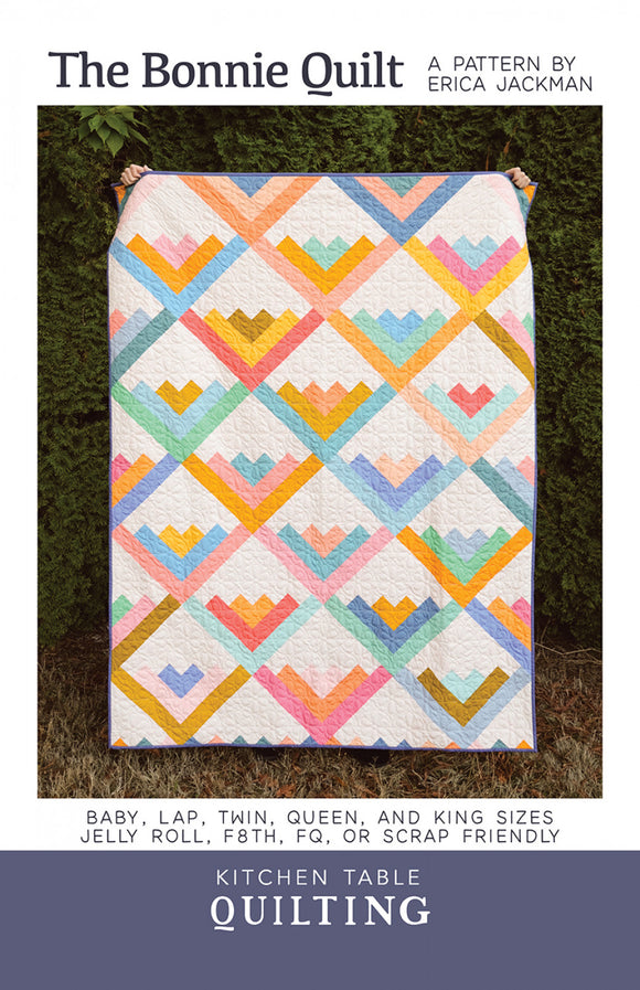 The Bonnie Quilt Pattern by Kitchen Table Quilting