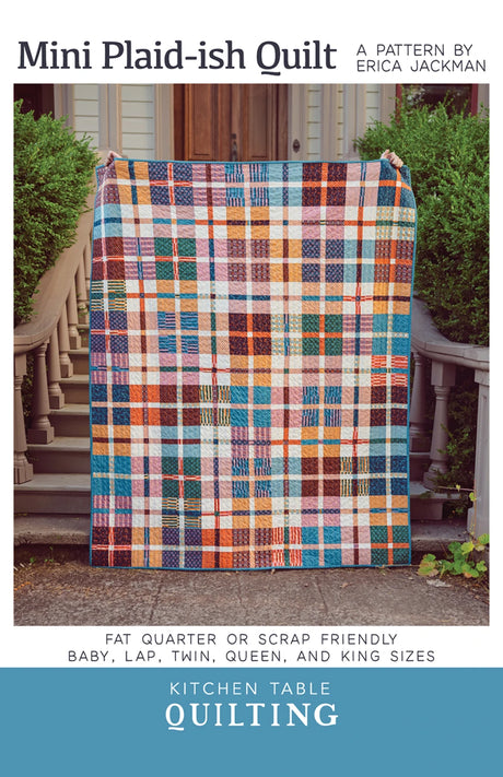 Mini Plaid-ish Quilt Pattern by Kitchen Table Quilting
