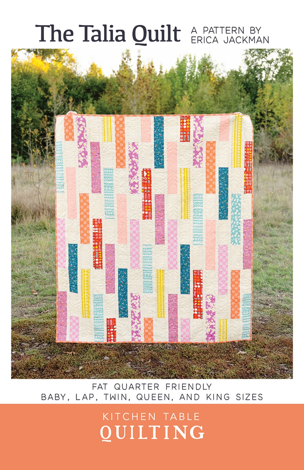 The Talia Quilt Pattern by Kitchen Table Quilting