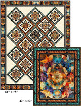 Kaleidoscopic Frames Downloadable Pattern by Pine Tree Country Quilts