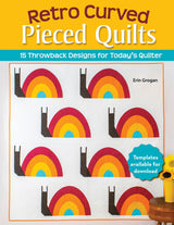 Retro Curved Pieced Quilts by Landauer