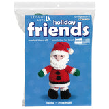 Leisure Arts Crochet Friend Kit Santa Standing Pattern by Leisure Arts