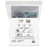 Back of the Leisure Arts Amigurumi Kit Lamb by Leisure Arts