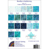 Blue Sky In The Morning Quilt Pattern by Lakeview Quilting