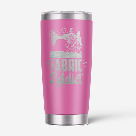 Fabric Addict Tumbler by Lake & Laser