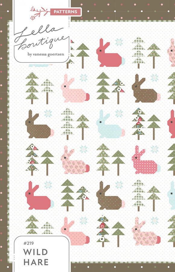 Wild Hare Quilt Pattern by Lella Boutique