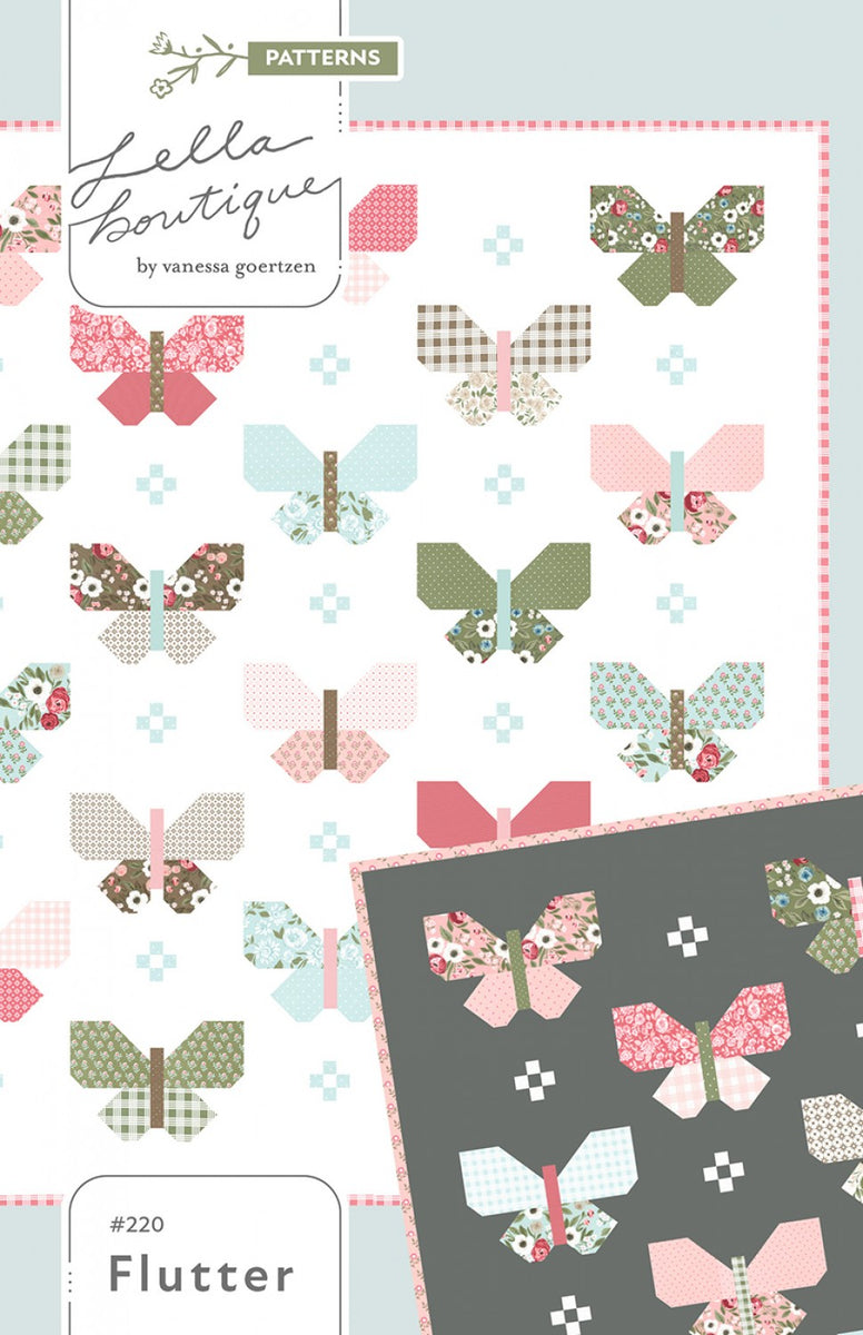 Flutter Quilt Pattern – Quilting Books Patterns and Notions