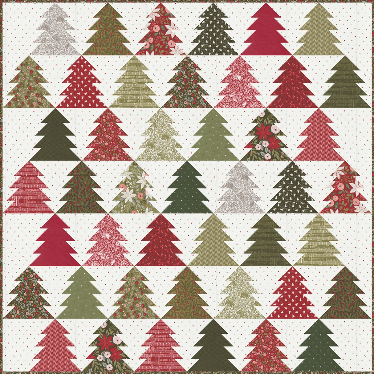 Fir Tree Lane Quilt Pattern by Lella Boutique