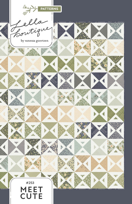 Meet Cute Quilt Pattern by Lella Boutique