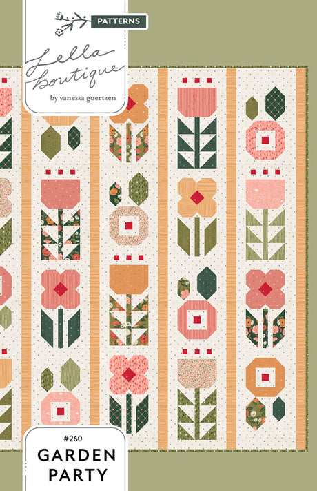 Garden Party Quilt Pattern by Lella Boutique
