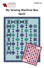 My Sewing Machine Box Quilt Pattern by Ladeebug Designs