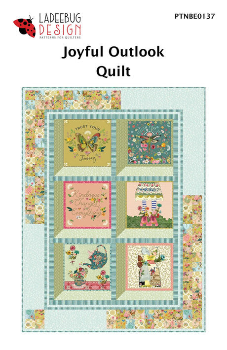Joyful Outlook Quilt Pattern by Ladeebug Designs