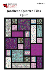 Jacobean Quarter Tiles Quilt Pattern by Ladeebug Designs