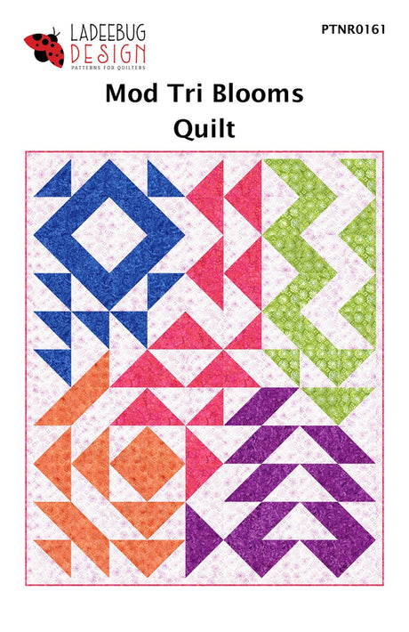 Mod Tri Refresh Quilt Pattern by Ladeebug Designs