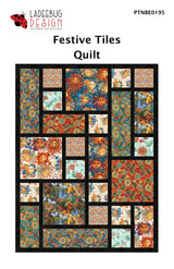 Festive Tiles Quilt Pattern by Ladeebug Designs