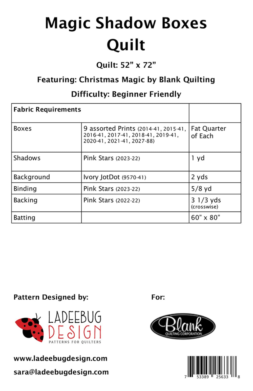 Magic Box Quilt Pattern Magic Shadow Boxes Quilt Pattern – Quilting Books Patterns and Notions