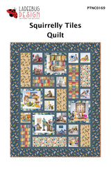 Squirrelly Tiles Quilt Pattern by Ladeebug Designs