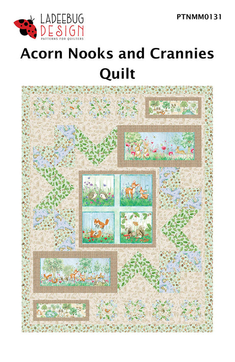 Acorn Nooks and Crannies Quilt Pattern by Ladeebug Designs