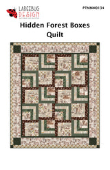 Hidden Forest Boxes Quilt Pattern by Ladeebug Designs