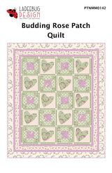Budding Rose Patch Quilt Pattern by Ladeebug Designs