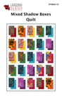 Mixed Shadow Boxes Quilt Pattern by Ladeebug Designs