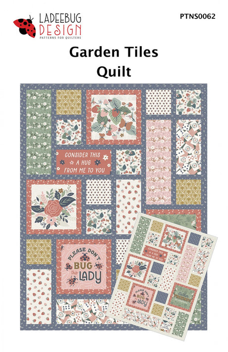 Garden Tiles Quilt Pattern by Ladeebug Designs