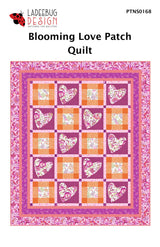 Blooming Love Patch Quilt Pattern by Ladeebug Designs