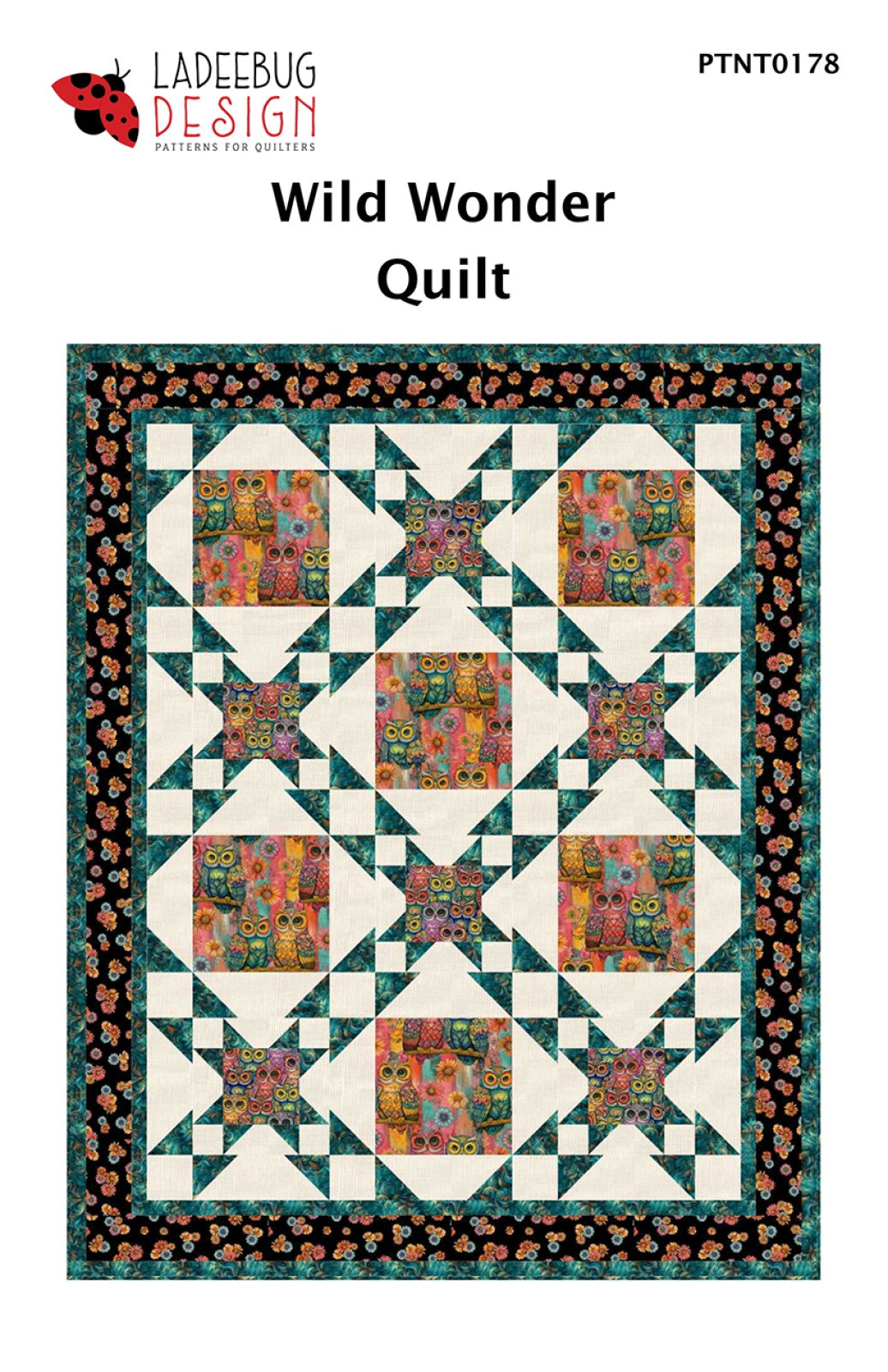 Wild Wonder Quilt Pattern by Ladeebug Designs