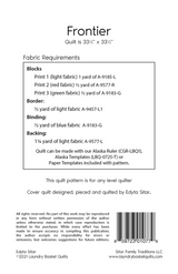 Frontier Quilt Pattern
