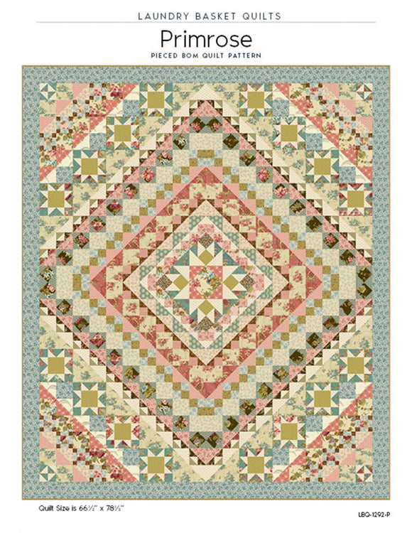 Primrose Quilt Pattern by Laundry Basket