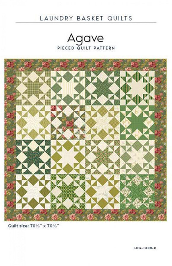 Agave Quilt Pattern by Laundry Quilts