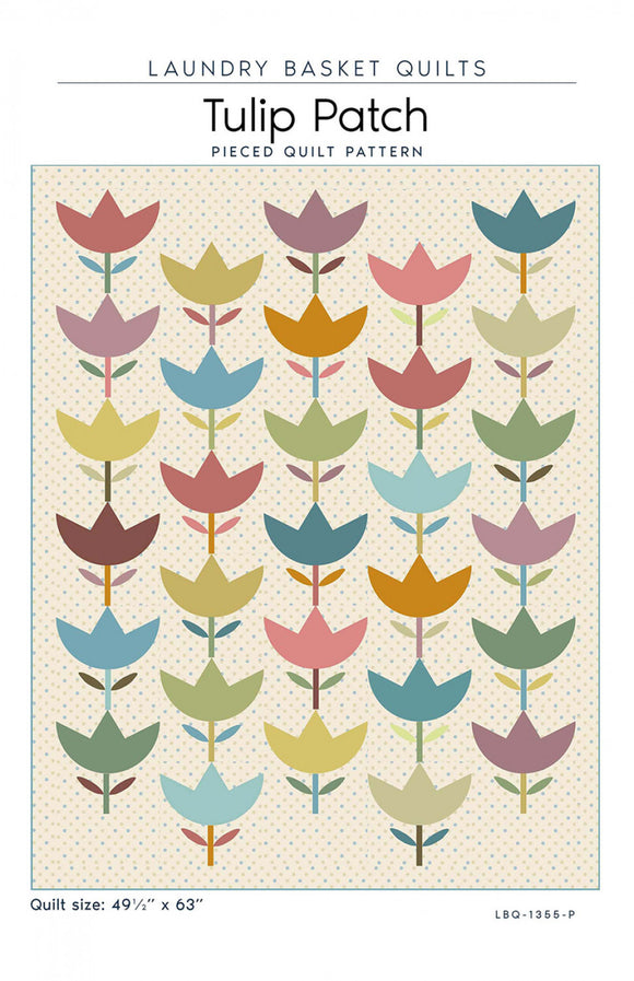 Tulip Patch Quilt Pattern by Laundry Basket