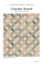 Checker Board Quilt Pattern by Laundry Basket
