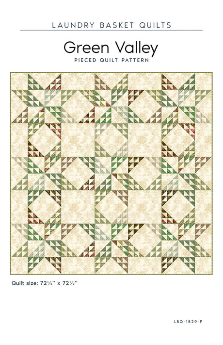 Green Valley Quilt Pattern by Laundry Basket